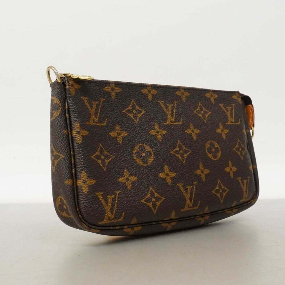 LOUIS VUITTON Brown Monogram Pochette Pouch - Picture 2 of 8